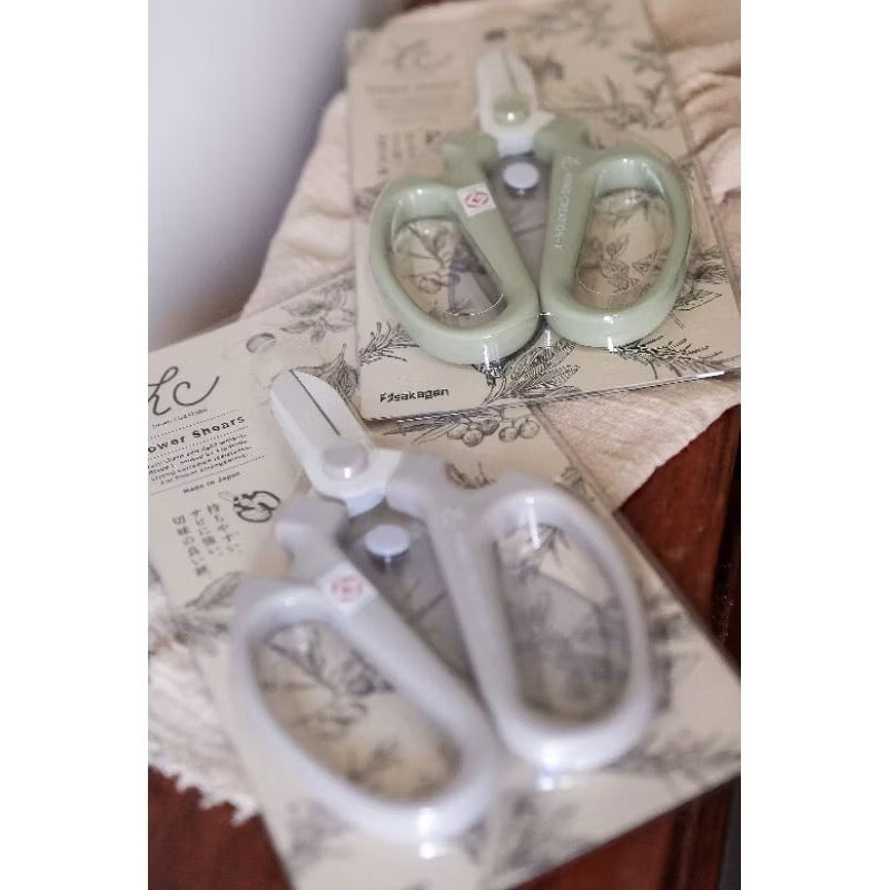 日本坂源Sakagen花藝剪刀 莫蘭迪絕美新色