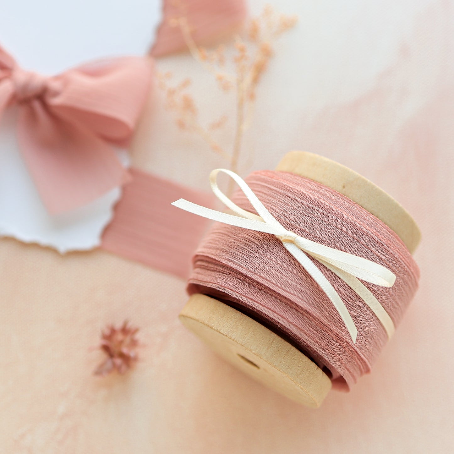 3cm soft chiffon ribbon