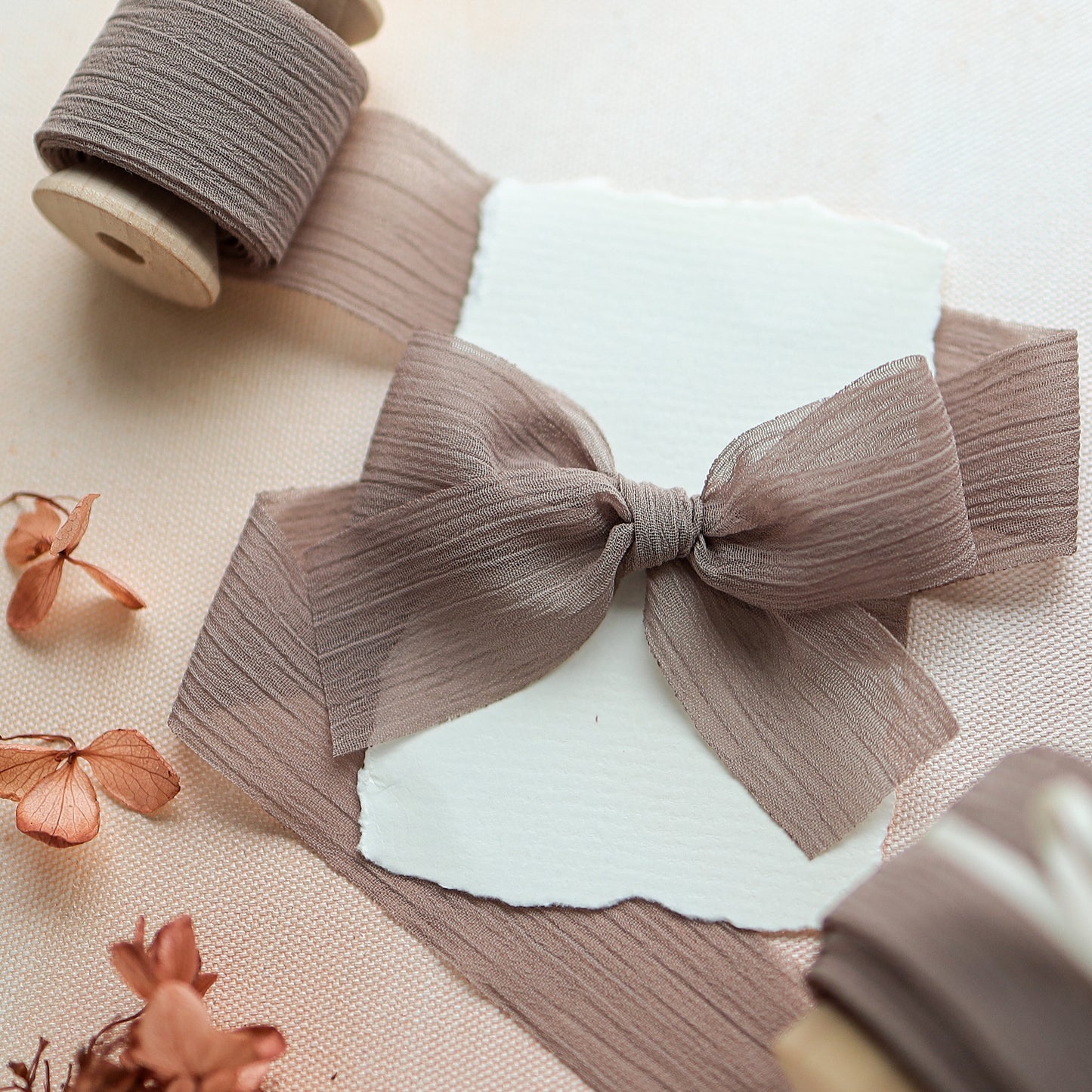 3cm soft chiffon ribbon