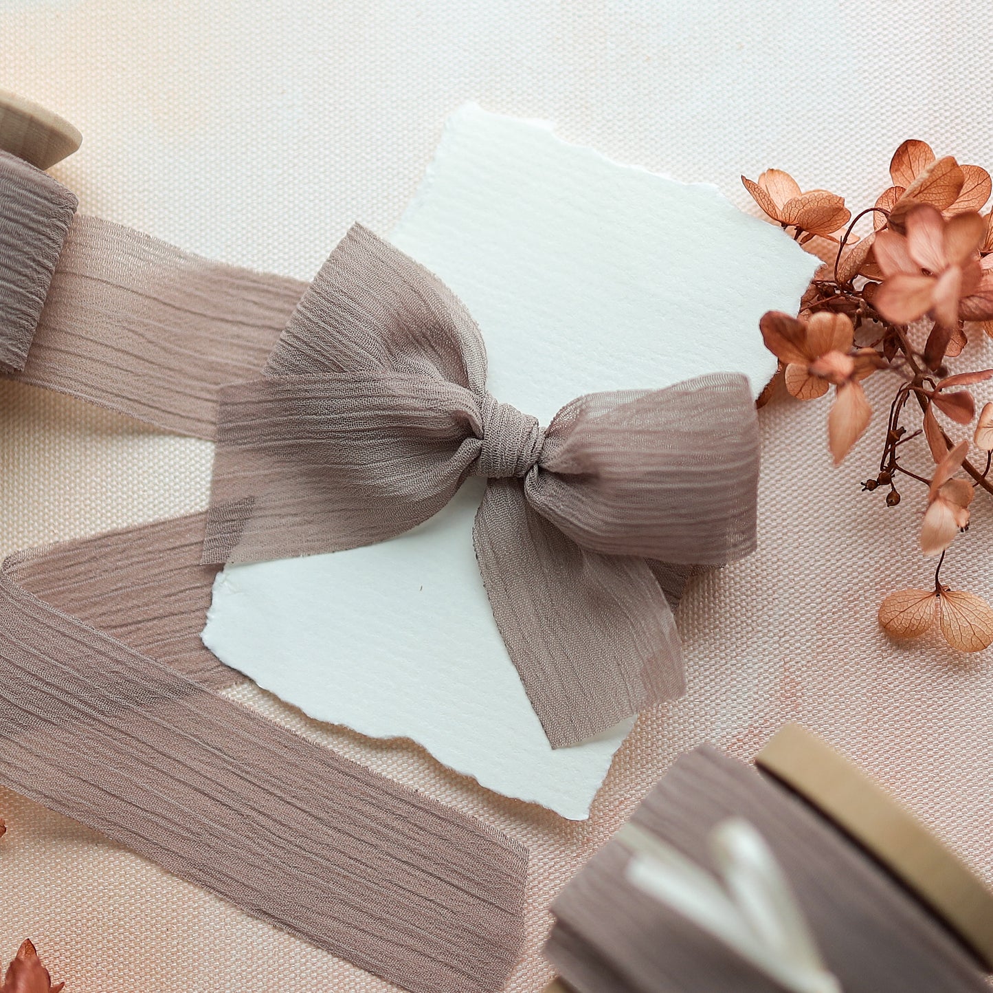 3cm soft chiffon ribbon