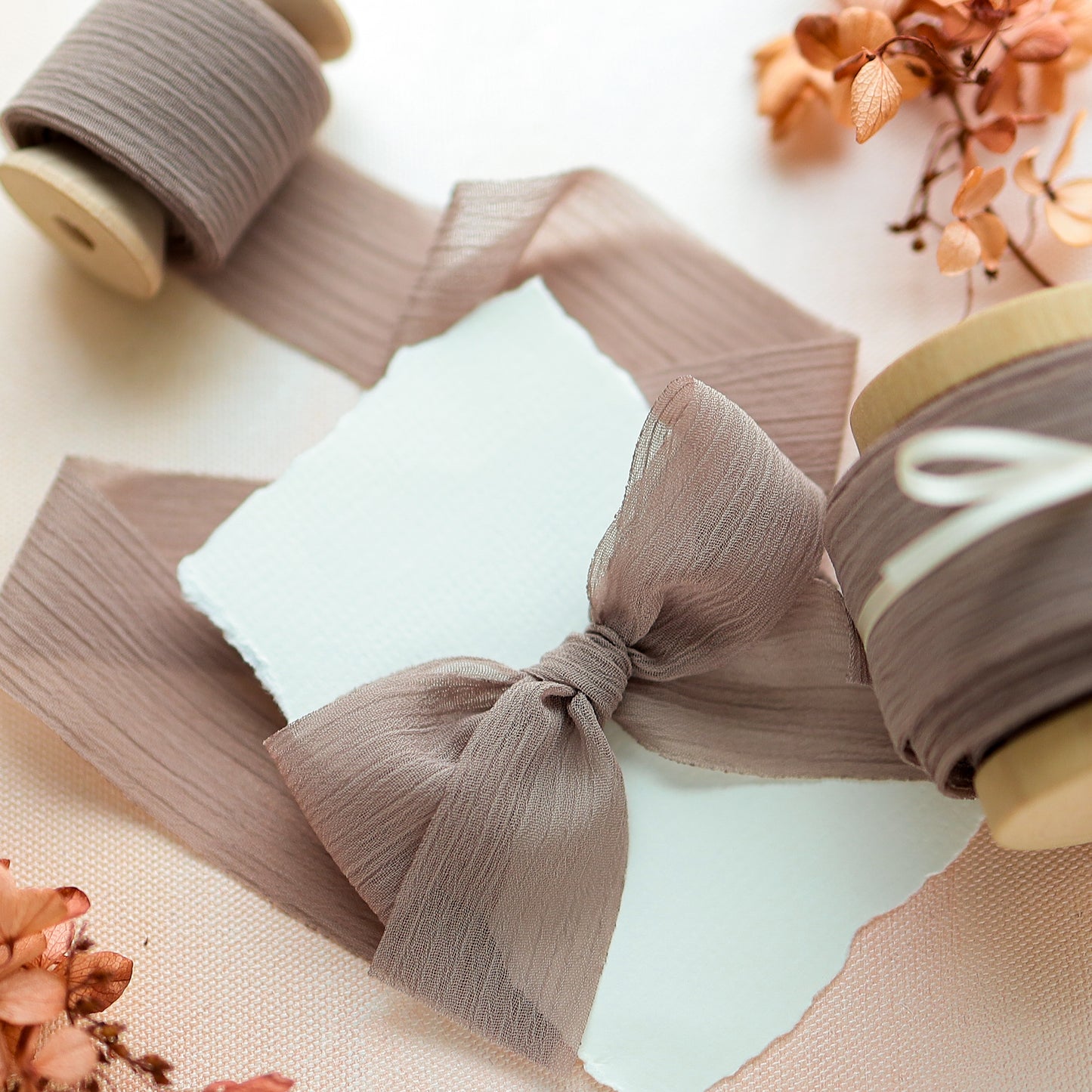 3cm soft chiffon ribbon