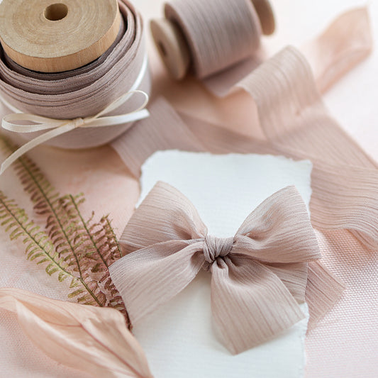 3cm soft chiffon ribbon